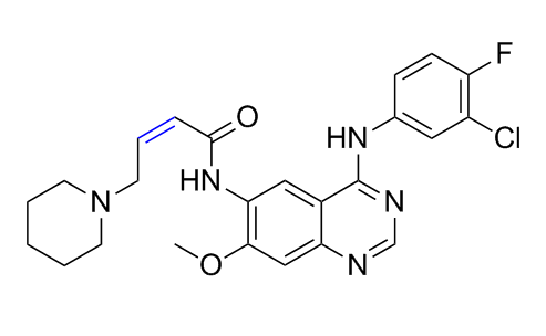 达克替尼杂质01,(Z)-N-(4-((3-chloro-4-fluorophenyl)amino)-7-methoxyquinazolin-6-yl)-4-(piperidin-1-yl)but-2-enamide