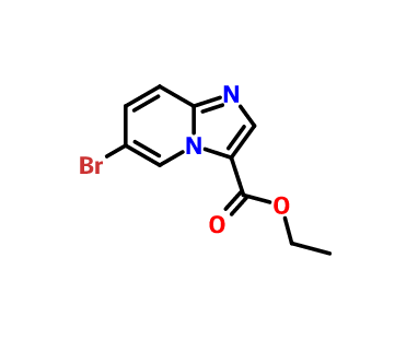 6-溴咪唑并[1,2-A]吡啶-3-羧酸乙酯,IMidazo[1,2-a]pyridine-3-carboxylic acid, 6-broMo-, ethyl ester