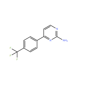 4-(4-(三氟甲基)苯基)嘧啶-2-胺 