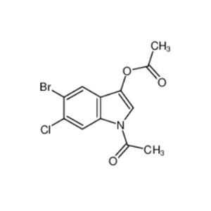 N-乙酰基-5-溴-6-氯吲哚-3-乙酸酯