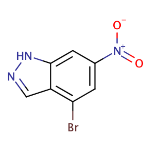 4-溴-6-硝基-1H-吲唑