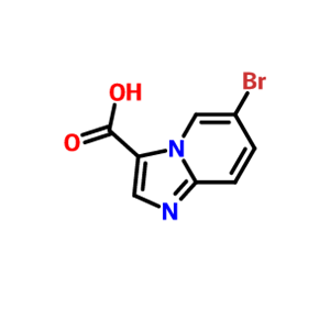 6-溴咪唑并[1,2-A]吡啶-3-羧酸,6-Bromoimidazo[1,2-a]pyridine-3-carboxylicacid