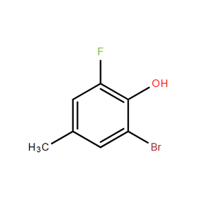 2-溴-6-氟-4-甲基苯酚