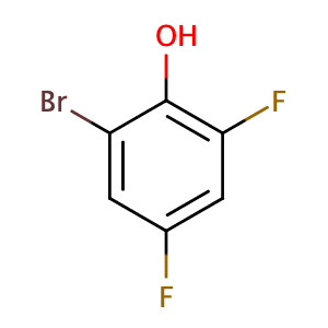 2-溴-4,6-二氟苯酚