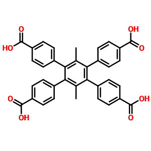 1,2,4,5-四(4-羧基苯基)-3,6-二甲苯,4