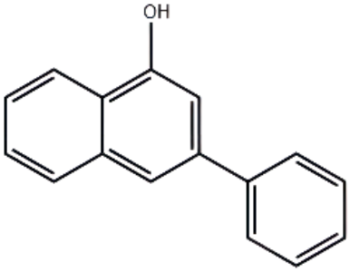 3-苯基-1-萘酚,3-phenylnaphthalen-1-ol