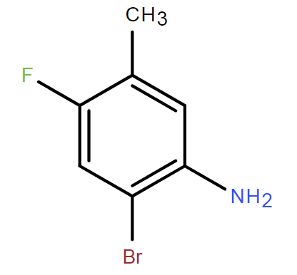 2-氟-4-溴-5-氨基甲苯