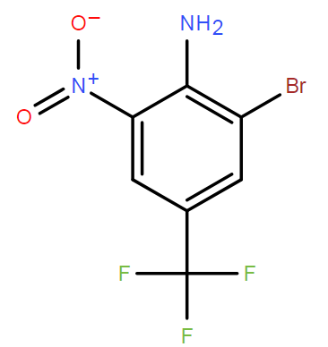 3-溴-5-硝基-4-氨基三氟甲苯,2-Bromo-6-nitro-4-(trifluoromethyl)aniline
