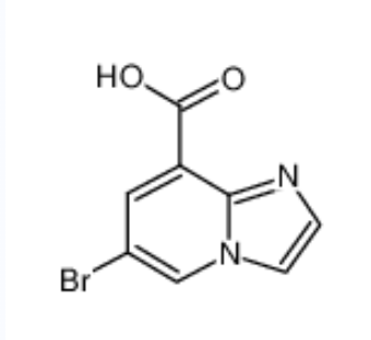 6-溴咪唑并[1,2-A]吡啶-8-羧酸,6-BROMO-IMIDAZO[1,2-A]PYRIDINE-8-CARBOXYLIC ACID