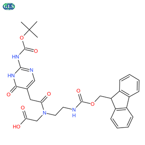 Fmoc-N-2-氨乙基-J(Boc)-乙酰甘氨酸