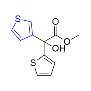 噻托溴铵杂质05,methyl 2-hydroxy-2-(thiophen-2-yl)-2-(thiophen-3-yl)acetate