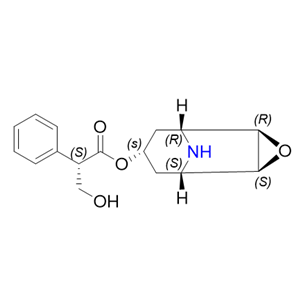 噻托溴铵杂质15,(1R,2R,4S,5S,7s)-3-oxa-9-azatricyclo[3.3.1.02,4]nonan-7-yl (S)-3-hydroxy-2-phenylpropanoate