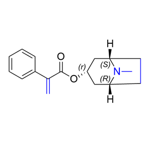 噻托溴铵杂质18,(1R,3r,5S)-8-methyl-8-azabicyclo[3.2.1]octan-3-yl 2-phenylacrylate