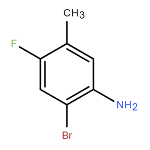2-氟-4-溴-5-氨基甲苯