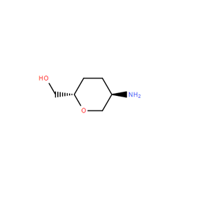 ((2S,5R)-5-aminotetrahydro-2H-pyran-2-yl)methanol