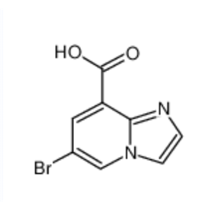6-溴咪唑并[1,2-A]吡啶-8-羧酸,6-BROMO-IMIDAZO[1,2-A]PYRIDINE-8-CARBOXYLIC ACID