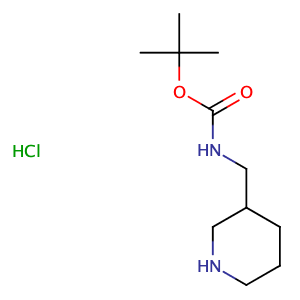 3-N-Boc-氨基甲基哌啶鹽酸鹽,tert-Butyl (piperidin-3-ylmethyl)carbamate hydrochloride