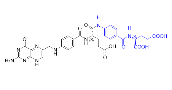 叶酸杂质10,(4-((S)-2-(4-(((2-amino-4-oxo-4,8-dihydropteridin-6-yl)methyl)amino)benzamido)-4-carboxybutanamido)benzoyl)-L-glutamic acid