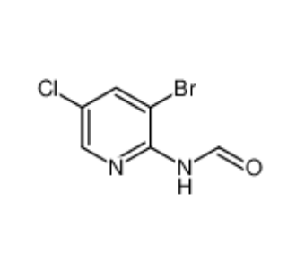 3-溴-5-氯吡啶-2-甲酰胺,N-(3-bromo-5-chloropyridin-2-yl)formamide