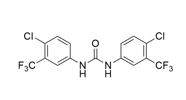 索拉菲尼杂质12,1,3-bis(4-chloro-3-(trifluoromethyl)phenyl)urea