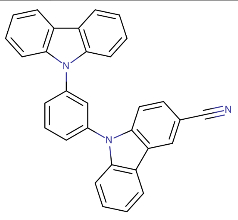9-[3-(9H-咔唑-9-基)苯基]-9H-咔唑-3-腈,9-[3-(9H-carbazol-9-yl)phenyl]-9H-carbazole-3-carbonitrile