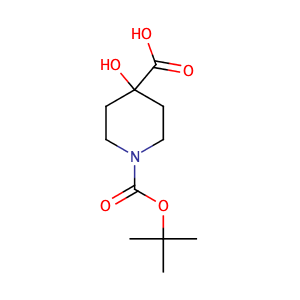 1-叔丁氧羰基氨基-4-羟基哌啶-4-甲酸,1-(tert-Butoxycarbonyl)-4-hydroxypiperidine-4-carboxylic acid