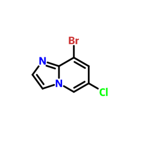 8-溴-6-氯咪唑并[1,2-A]吡啶