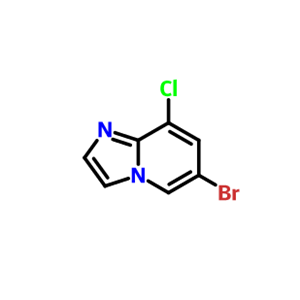 6-溴-8-氯咪唑[1,2-A]吡啶