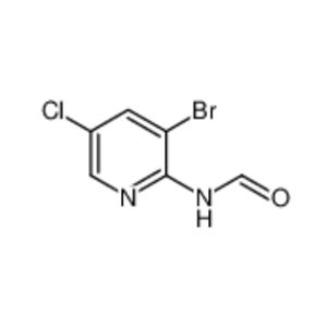 3-溴-5-氯吡啶-2-甲酰胺,N-(3-bromo-5-chloropyridin-2-yl)formamide