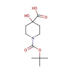 1-叔丁氧羰基氨基-4-羟基哌啶-4-甲酸