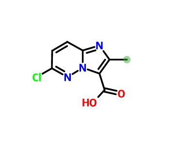 6-氯-2-甲基咪唑并[1,2-B]哒嗪-3-羧酸,midazo[1,2-b]pyridazine-3-carboxylic acid, 6-chloro-2-methyl-