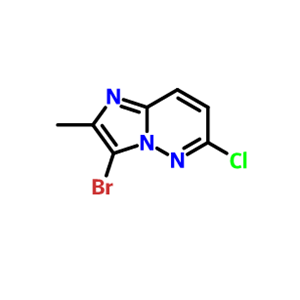 6-氯-2-甲基-3-溴咪唑并[1,2-B]哒嗪
