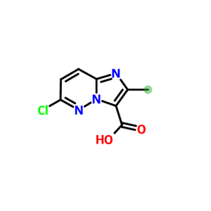 6-氯-2-甲基咪唑并[1,2-B]哒嗪-3-羧酸,midazo[1,2-b]pyridazine-3-carboxylic acid, 6-chloro-2-methyl-