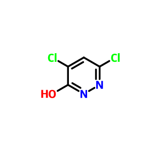 4,6-二氯吡嗪-3(2H)-酮,4,6-dichloropyridazin-3-ol