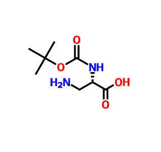 (S)-3-氨基-2-(叔丁氧羰基氨基)丙酸,Boc-Dap-OH