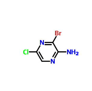 2-氨基-3-溴-5-氯吡嗪,2-AMINO-3-BROMO-5-CHLOROPYRAZINE