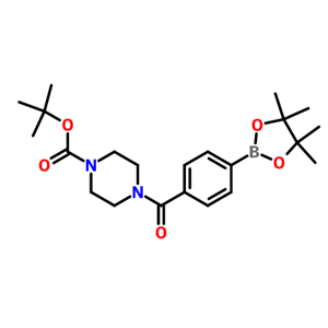 4-(4-BOC-哌嗪-1-羰基) 苯硼酸频哪酯