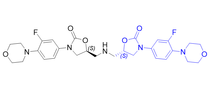 利奈唑胺杂质15,(5S,5'S)-5,5'-(azanediylbis(methylene))bis(3-(3-fluoro-4-morpholinophenyl)oxazolidin-2-one)