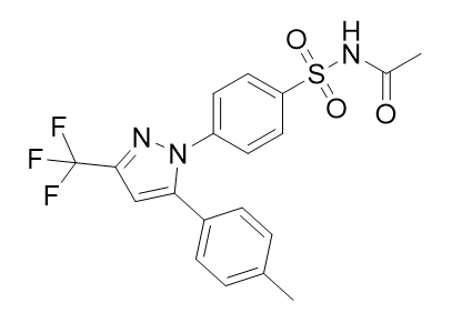 塞来昔布杂质25,N-((4-(5-(p-tolyl)-3-(trifluoromethyl)-1H-pyrazol-1-yl)phenyl) sulfonyl)acetamide