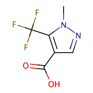 1-甲基-5-三氟甲基-1h-吡唑-4-甲酸,1-METHYL-5-(TRIFLUOROMETHYL)-1H-PYRAZOLE-4-CARBOXYLIC ACID