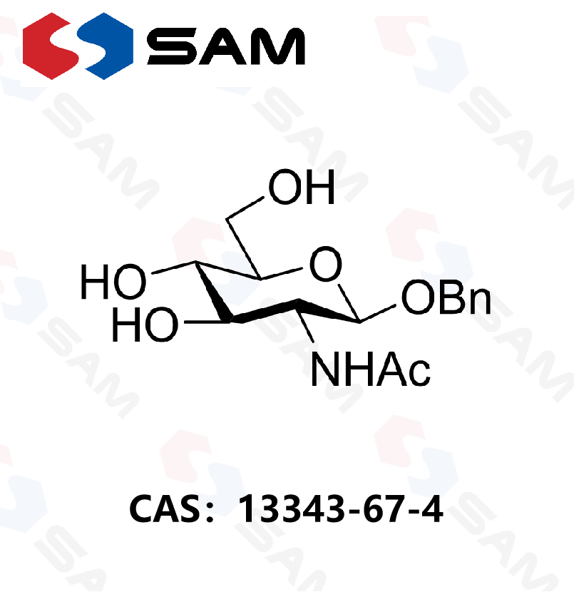 苄基 2-乙酰氨基-2-脱氧-β-D-吡喃葡萄糖苷,Benzyl 2-Acetamido-2-deoxy-β-D-glucopyranoside