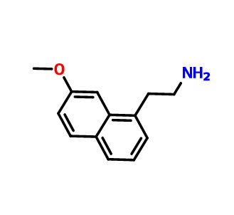 7-甲氧基-1-萘乙胺,2-(7-METHOXYNAPHTHALEN-1-YL)ETHANAMINE