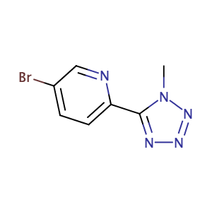 5-溴-2-(1-甲基-1H-四唑-5-基)-吡啶,5-Bromo-2-(1-methyl-1H-tetrazol-5-yl)pyridine