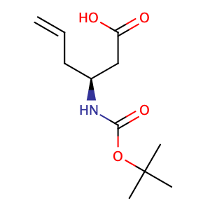 (S)-3-((叔丁氧基羰基)氨基)己-5-烯酸