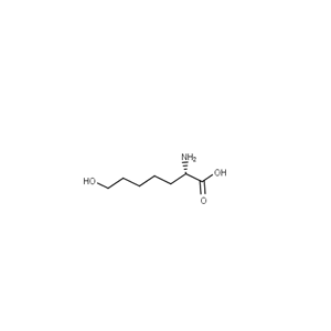 (2S)-2-amino-7-hydroxyheptanoic acid