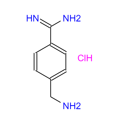 4-(氨基甲基)苯甲脒酰胺二盐酸盐,4-(Aminomethyl)benzimidamidedihydrochloride