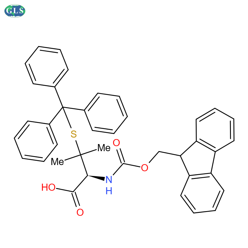 N-(9-芴甲氧羰基)-S-三苯甲基-D-青霉胺,Fmoc-D-Pen(Trt)-OH