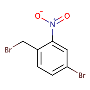 2-溴-4-硝基苄溴,2-bromo-1-(bromomethyl)-4-nitrobenzene