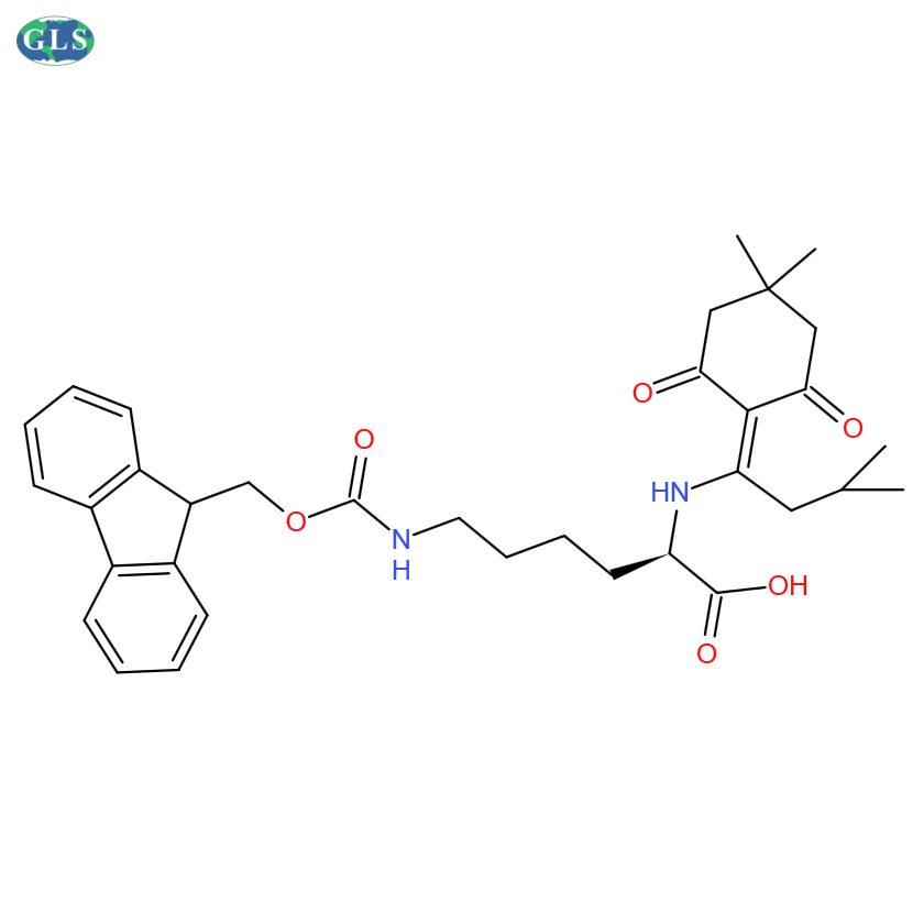 ivDde-N‘-芴甲氧羰基-D-赖氨酸,ivDde-D-Lys(Fmoc)-OH