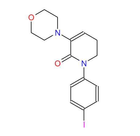 1-(4-碘苯基)-3-吗啉基-5,6-二氢吡啶-2(1H)-酮,1-(4-iodophenyl)-3-morpholino-5,6-dihydropyridin-2(1H)-one